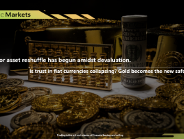 A major asset reshuffle has begun amidst devaluation. Is trust in fiat currencies collapsing? Gold becomes the new safe haven!
