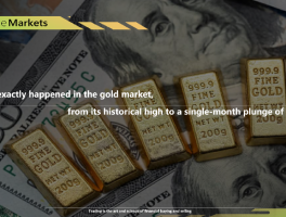 What exactly happened in the gold market, from its historical high to a single-month plunge of 11.5%?