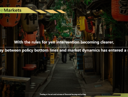 With the rules for yen intervention becoming clearer, the interplay between policy bottom lines and market dynamics has entered a new phase
