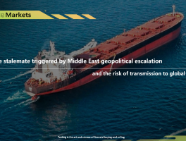 Oil price stalemate triggered by Middle East geopolitical escalation and the risk of transmission to global markets