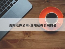 贵阳证券公司-贵阳证券公司排名
