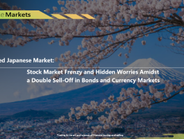 A Divided Japanese Market: Stock Market Frenzy and Hidden Worries Amidst a Double Sell-Off in Bonds and Currency Markets